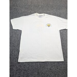 Vintage PSA Farewell Shirt Mens Large White 1949-1988 Airplane Graphic 80s